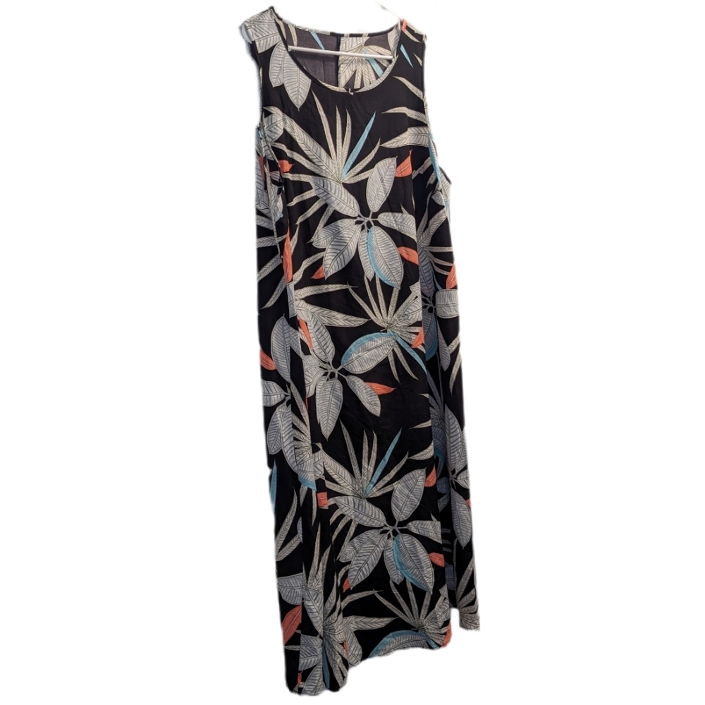 💥 SHEIN Floral Sleeveless Maxi Dress 2XL